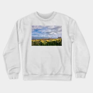 Super Sunny Seaton Sluice Springtime Crewneck Sweatshirt